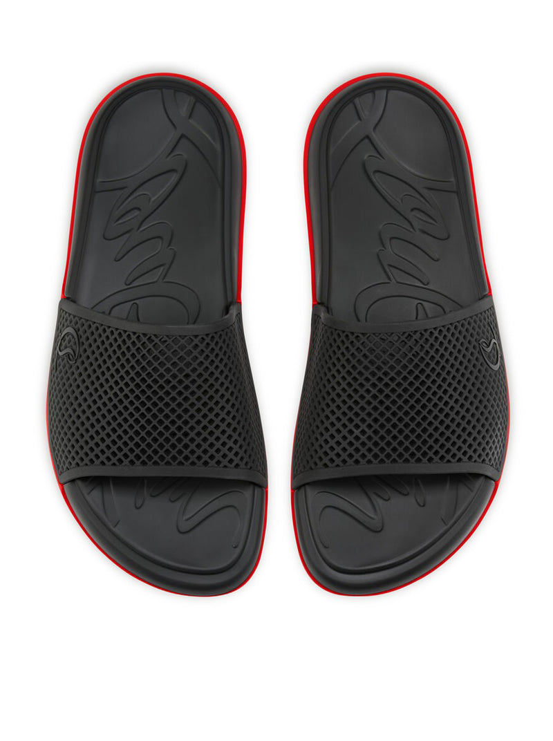 Christian Louboutin Men Easy Breezy Rubber Mules CHRISTIAN LOUBOUTIN