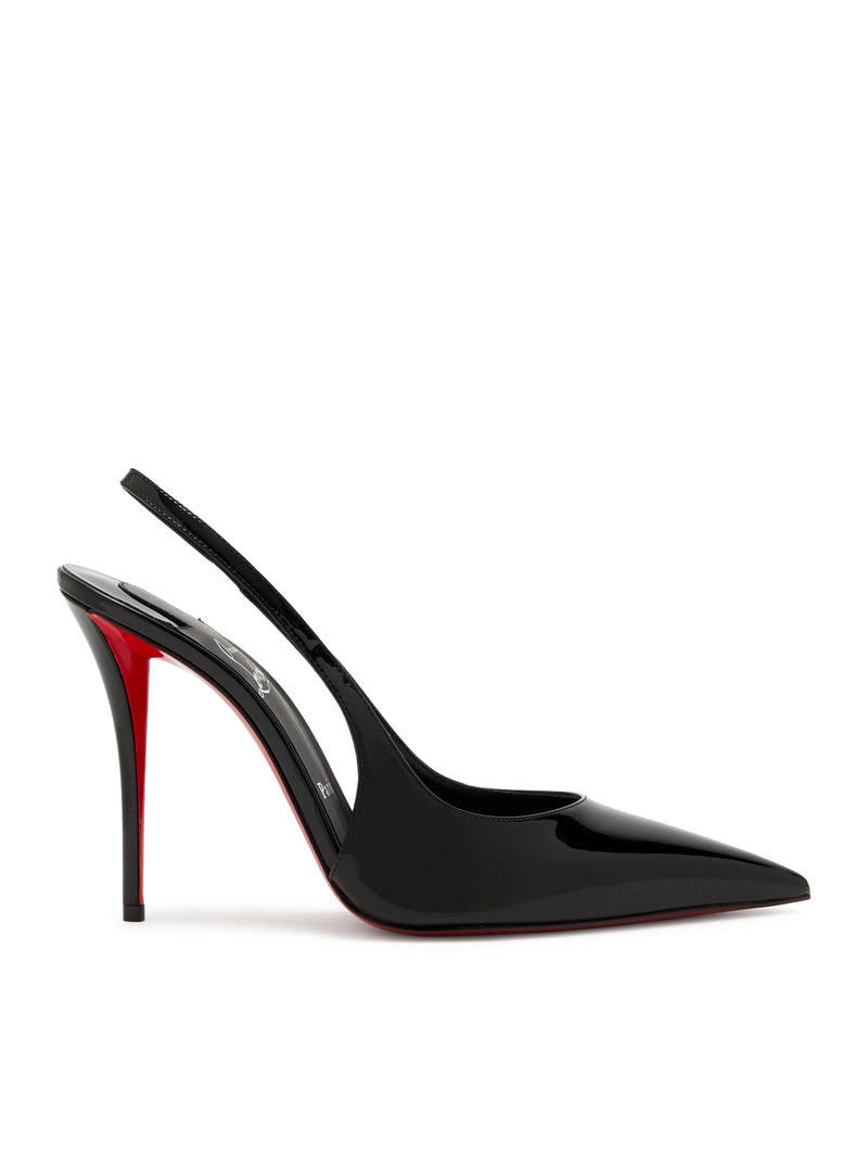 Christian Louboutin Women Miss Z Patent Calfskin Slingback Pumps CHRISTIAN LOUBOUTIN