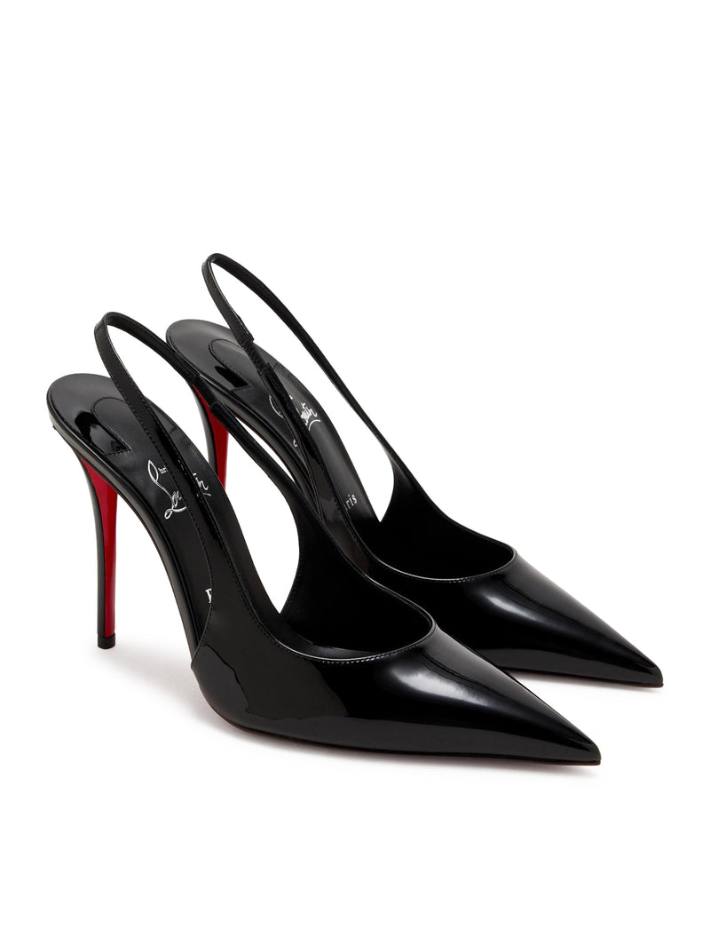 Christian Louboutin Women Miss Z Patent Calfskin Slingback Pumps CHRISTIAN LOUBOUTIN