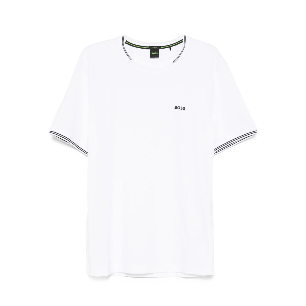 Boss White T-Shirts & Vests - T-Shirts Men BOSS