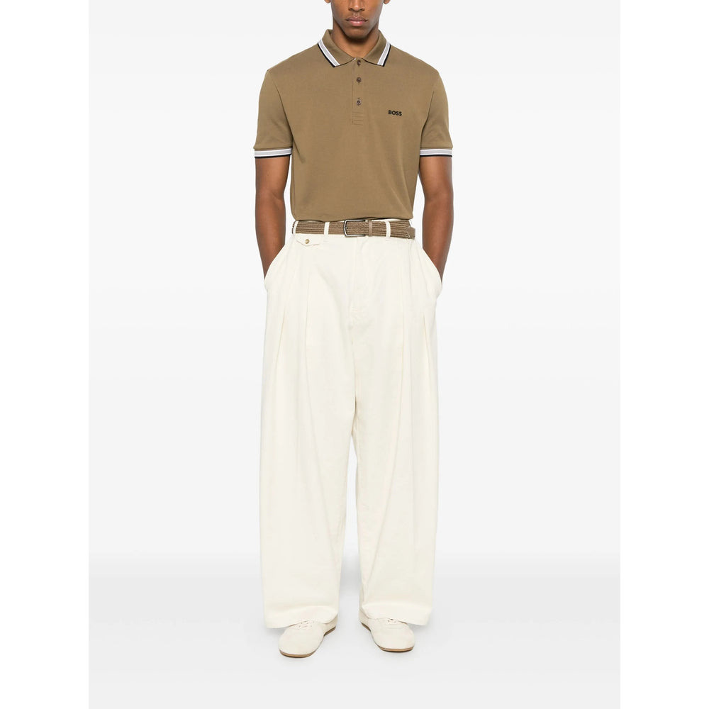 Boss Brown Polo Shirts Men BOSS