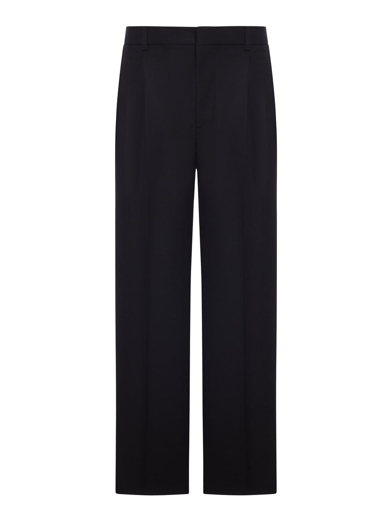 Ami Paris Men Tailored Wool Trousers With Pences AMI PARIS