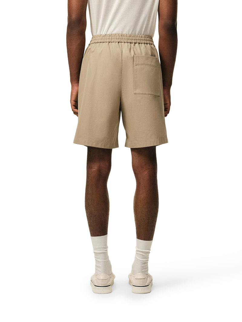 Ami Paris Men Ami De Coeur Shorts With Elasticized Waist In Cotton AMI PARIS
