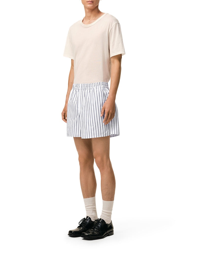Ami Paris Men Stretch Cotton Shorts AMI PARIS