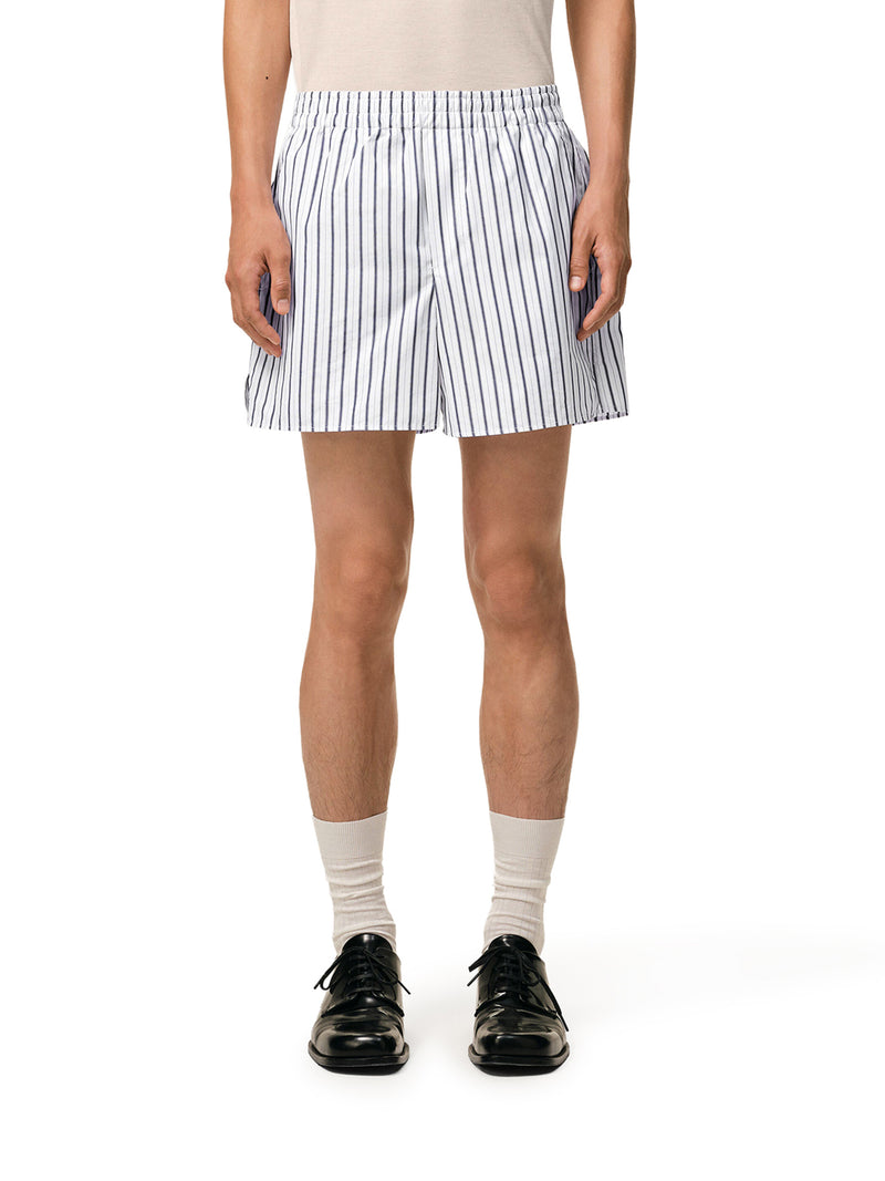 Ami Paris Men Stretch Cotton Shorts AMI PARIS