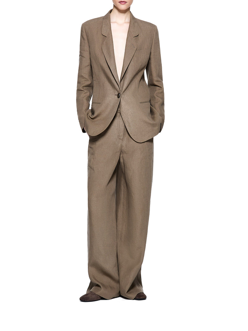 Giorgio Armani Women Tailored Linen Trousers GIORGIO ARMANI