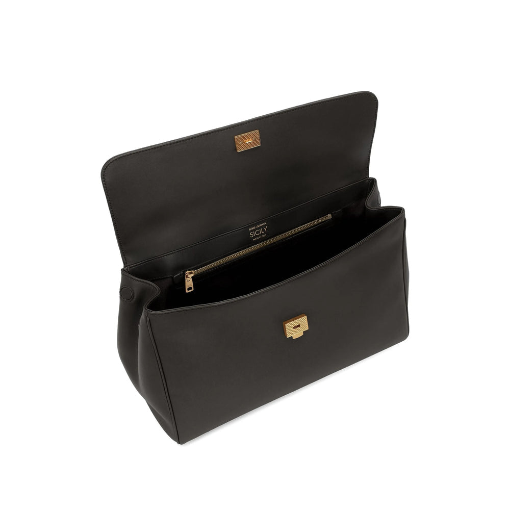 Dolce & Gabbana Black Tote Bags Women DOLCE & GABBANA
