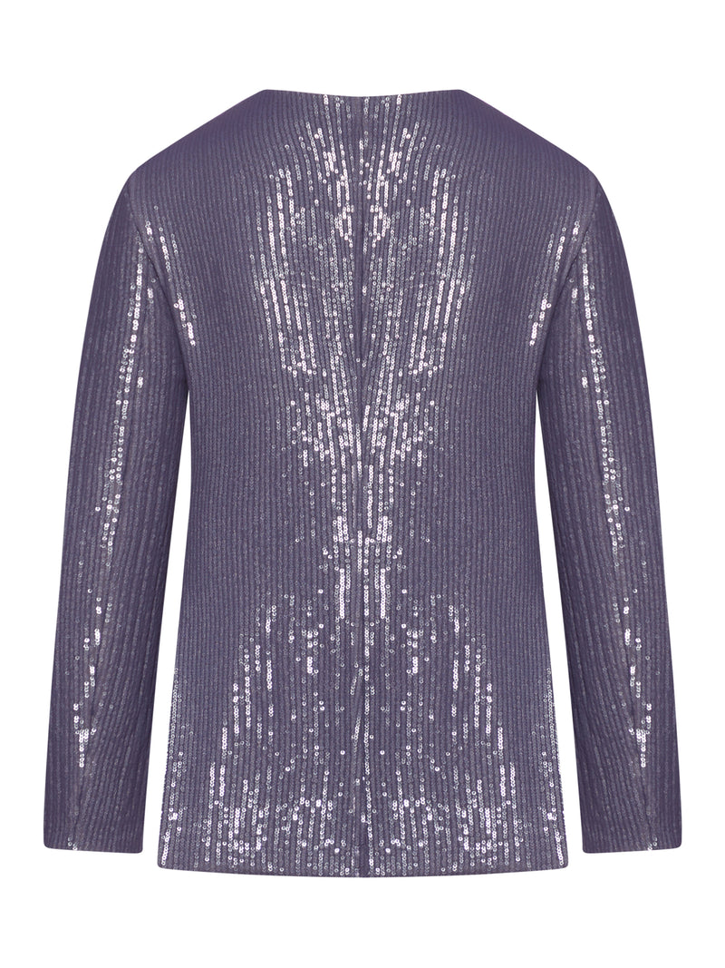 Giorgio Armani Women Blazer In Fabric Embroidered With Sequins With A Degraded Effect GIORGIO ARMANI