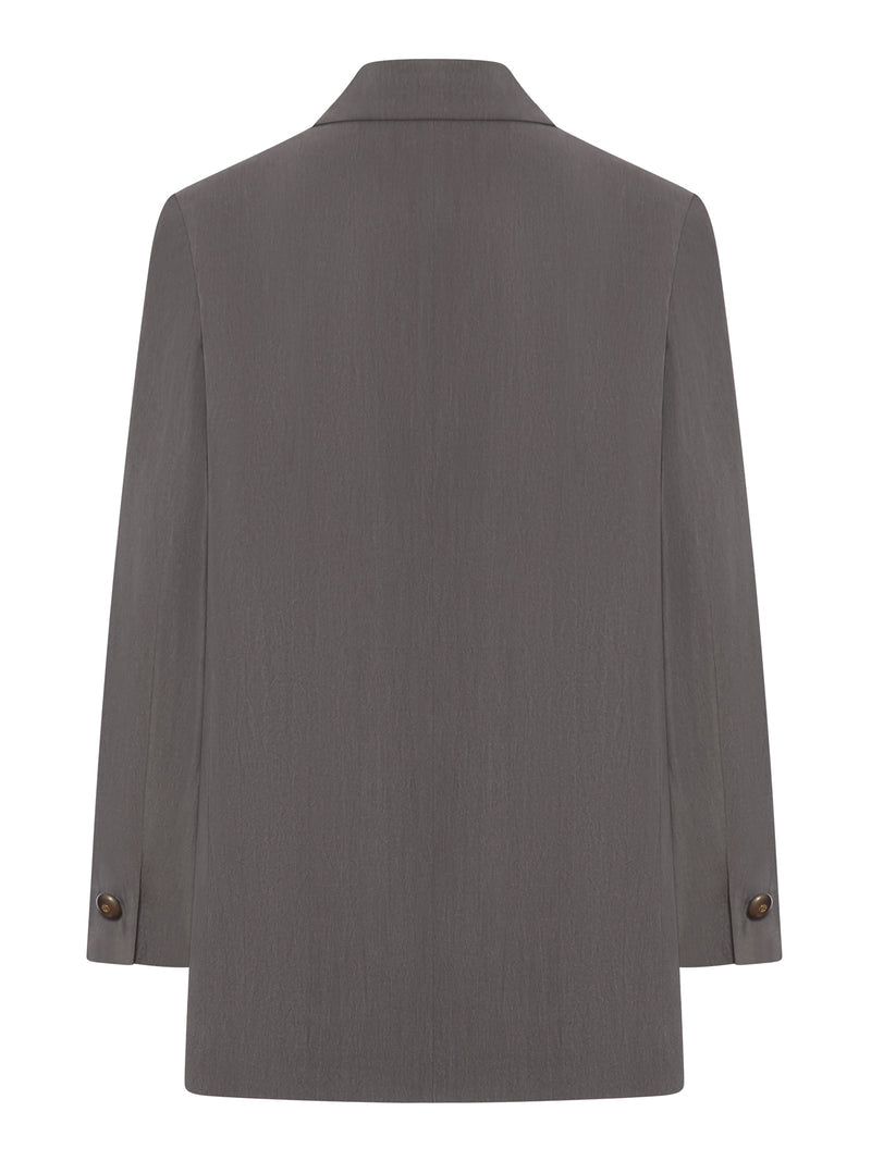 Giorgio Armani Women Tailored Double-Breasted Silk Blazer GIORGIO ARMANI
