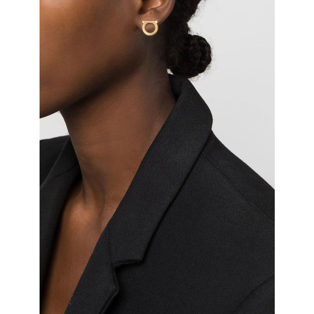 Ferragamo Gold Earrings Women FERRAGAMO