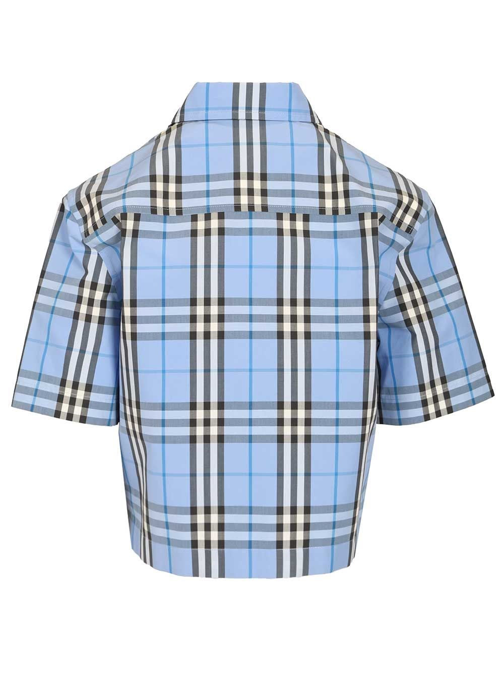 Burberry Women "Check" Cotton Shirt BURBERRY