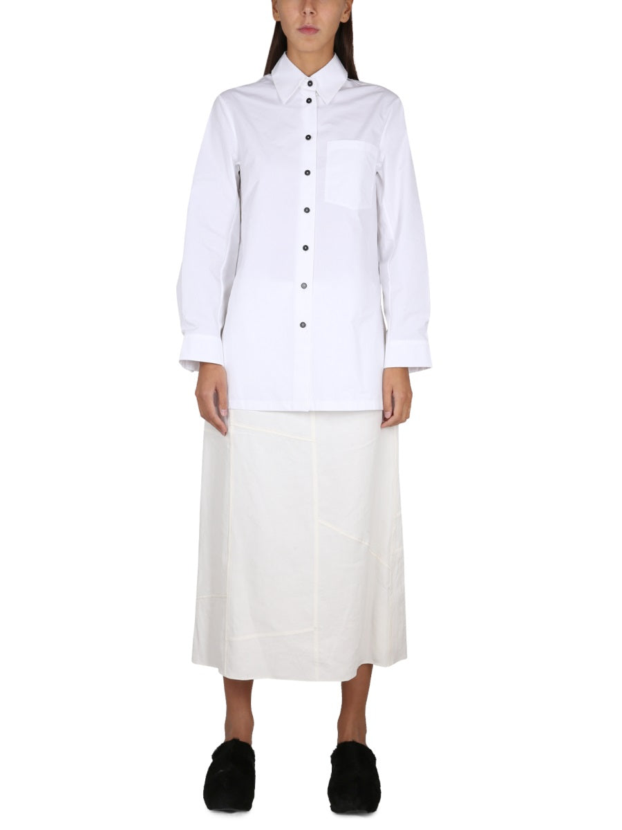 Jil Sander Women Cotton Skirt JIL SANDER