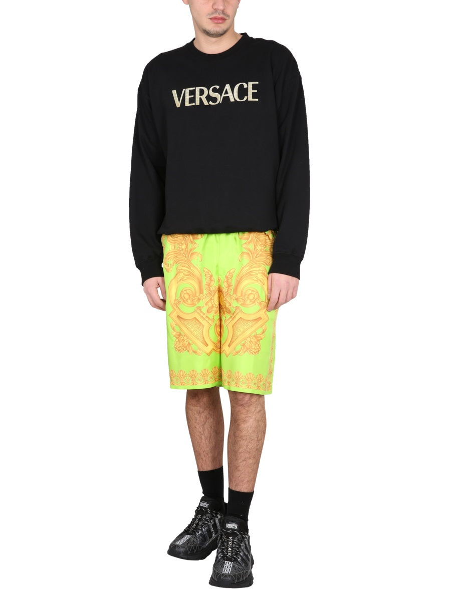 Versace Men Baroque Shorts 660 VERSACE