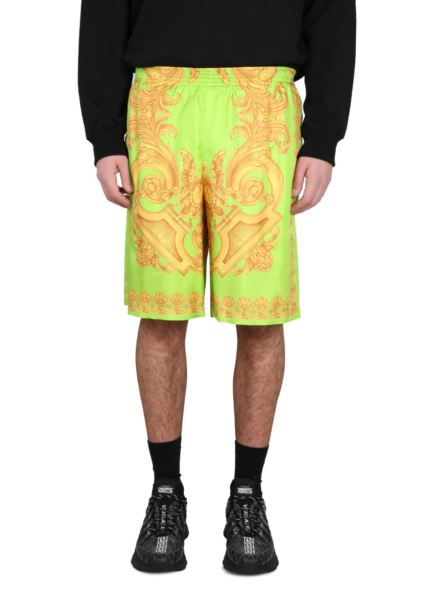 Versace Men Baroque Shorts 660 VERSACE