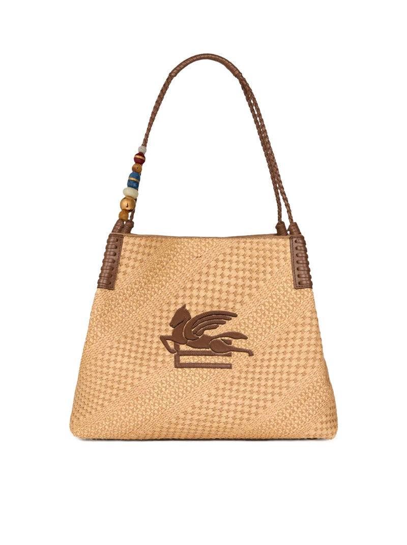 Etro Women Libra Raffia Shopping Bag ETRO