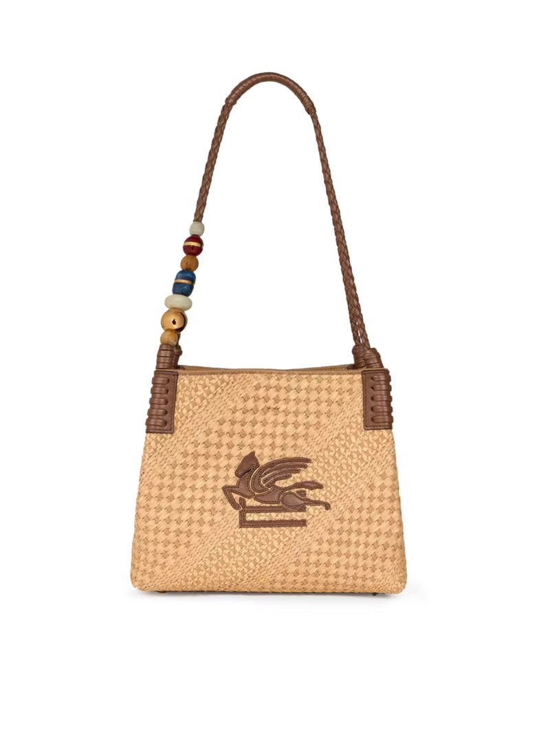 Etro Women Libra Small Raffia Shopping Bag ETRO