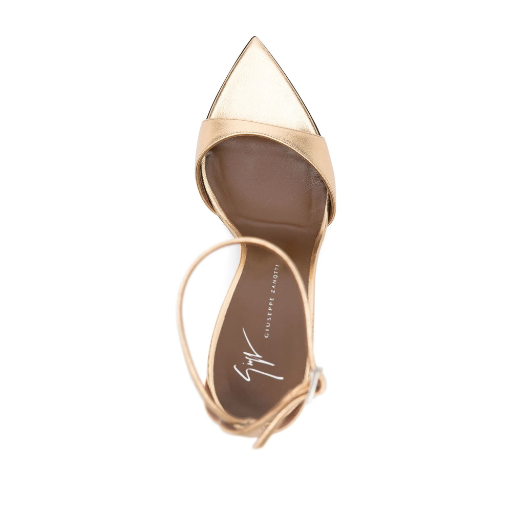 Giuseppe Zanotti Gold Sandals Women GIUSEPPE ZANOTTI