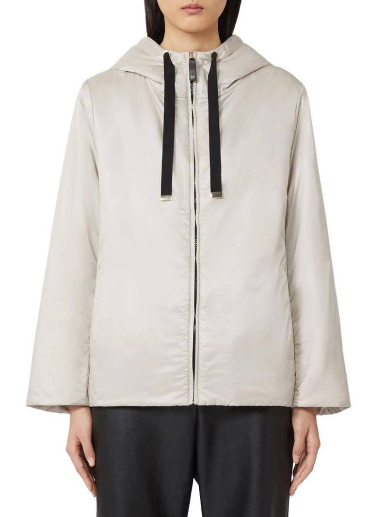 Max Mara The Cube Women Padded Jacket With Hood In Waterproof Canvas MAX MARA THE CUBE