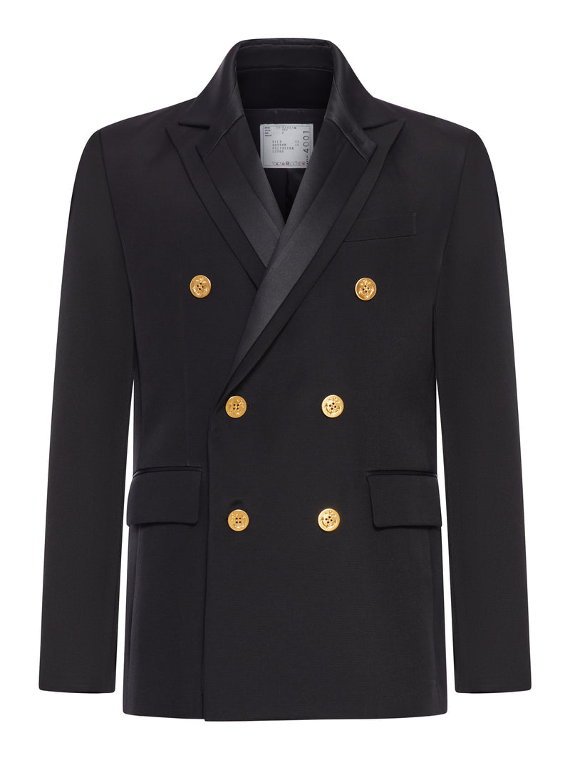 Sacai Men Double-Face Cotton And Silk Jacket SACAI