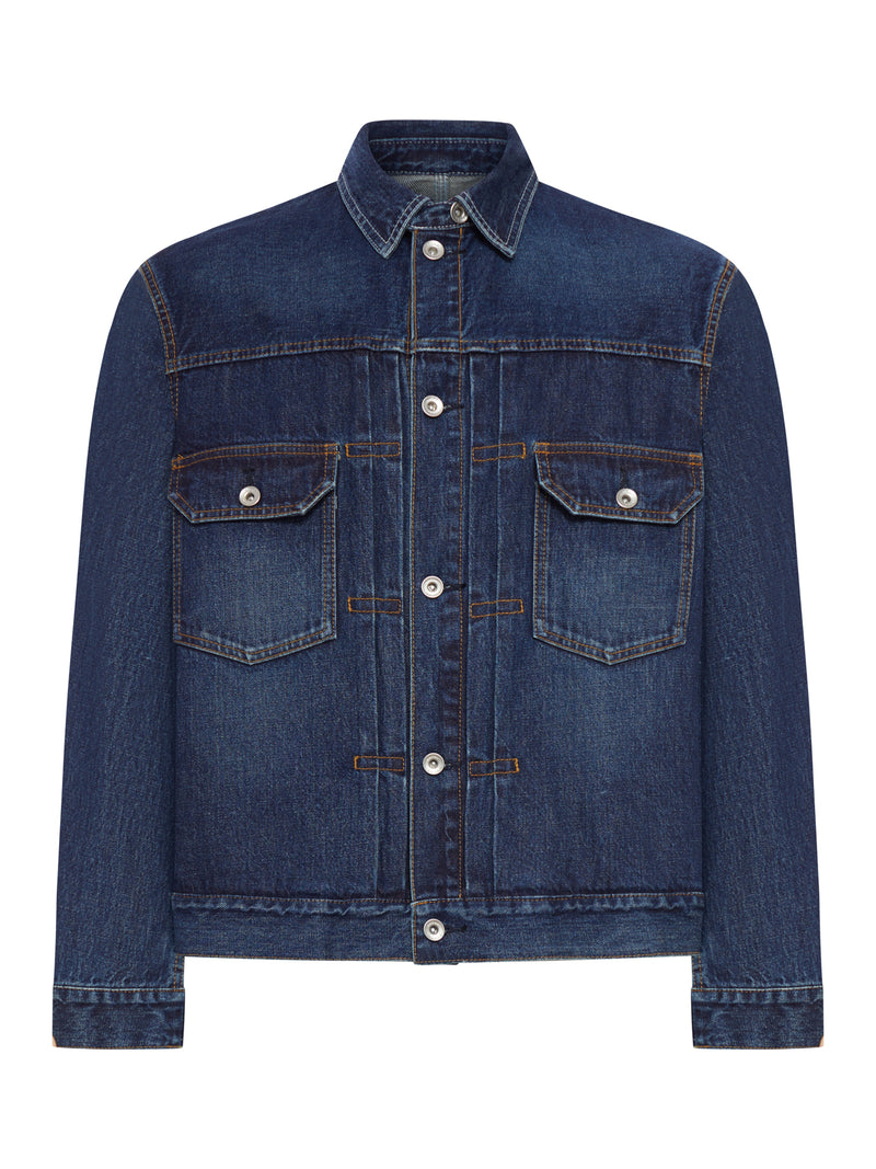 Sacai Men Cotton Denim Jacket SACAI