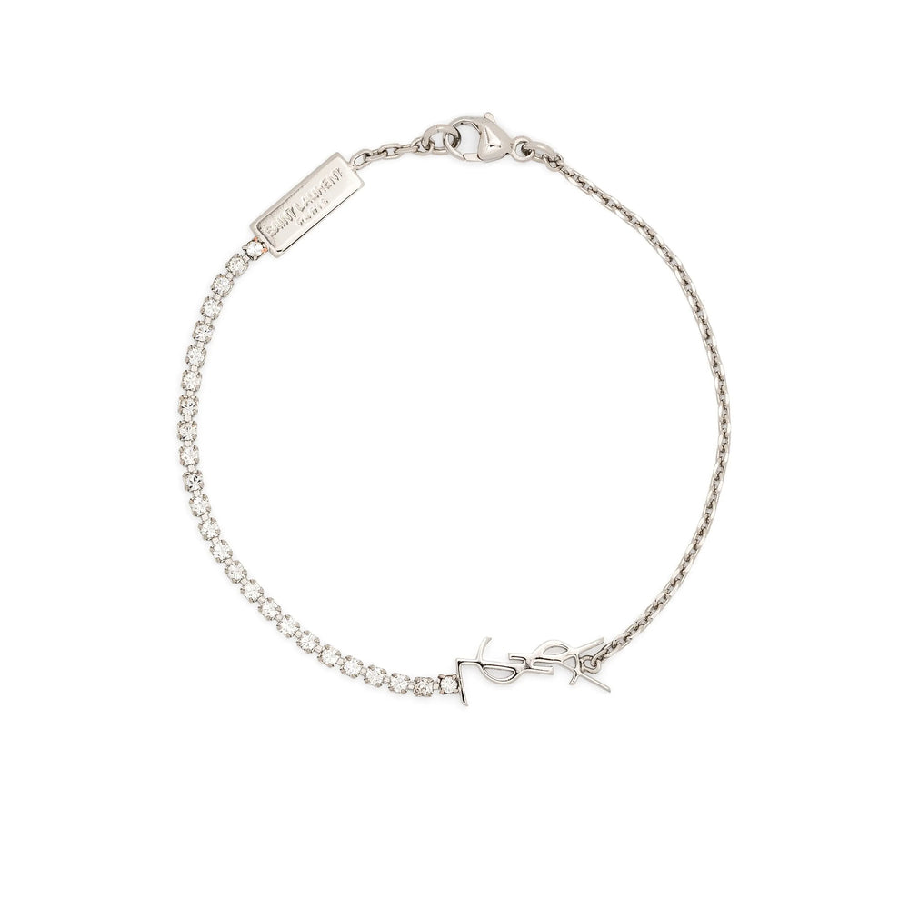 Saint Laurent Silver Bracelets Men SAINT LAURENT