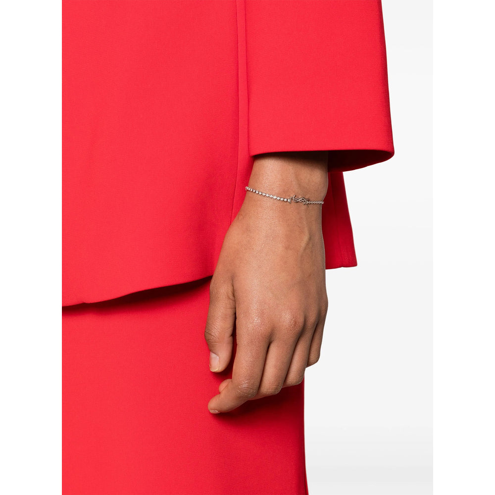 Saint Laurent Silver Bracelets Men SAINT LAURENT