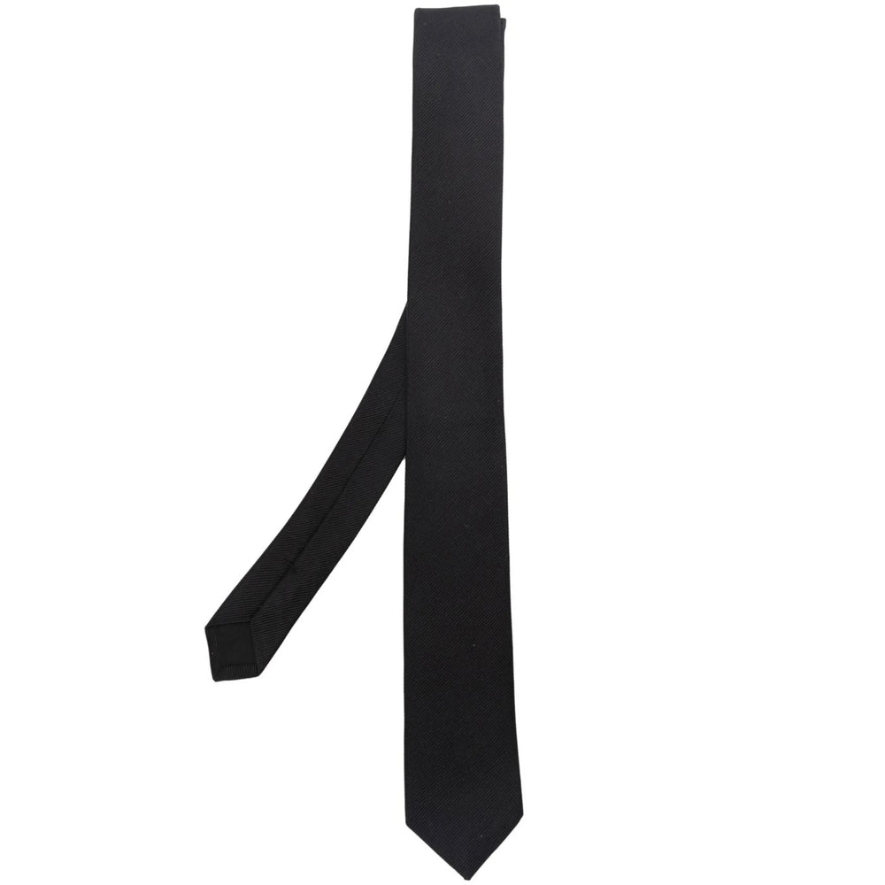 Saint Laurent Black Ties & Bow Ties Men SAINT LAURENT