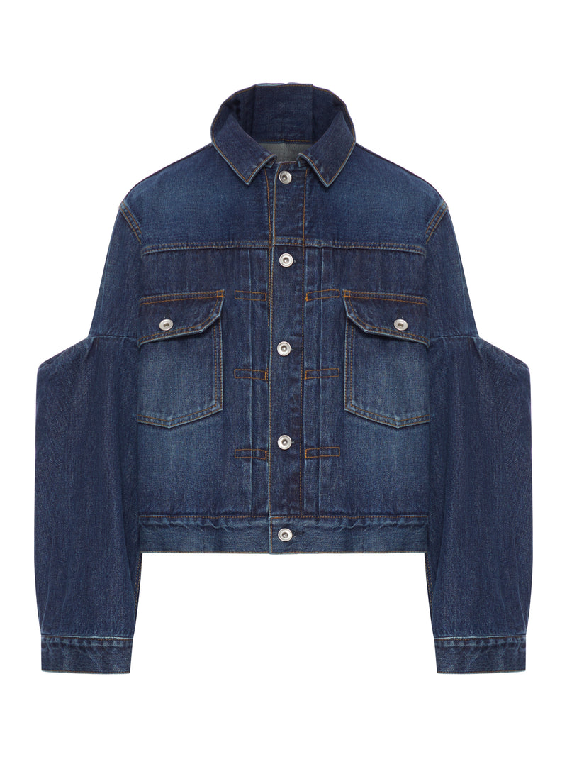 Sacai Women Cotton Denim Jacket SACAI