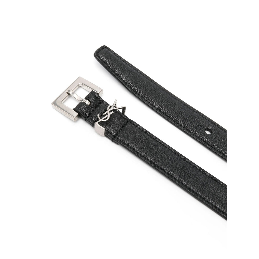Saint Laurent Black Belts Men SAINT LAURENT
