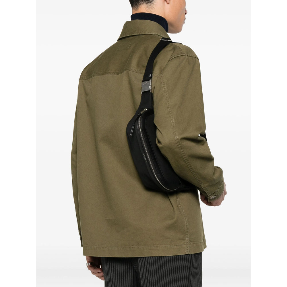 Saint Laurent Black Belt Bags Men SAINT LAURENT