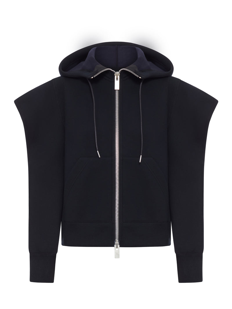 Sacai Women Cotton Blend Hoodie SACAI
