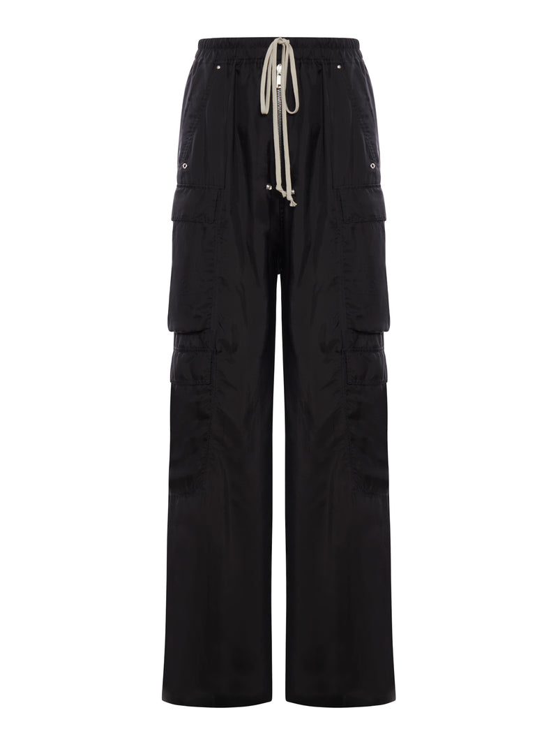 Rick Owens Women Cupro Cargo Pants RICK OWENS