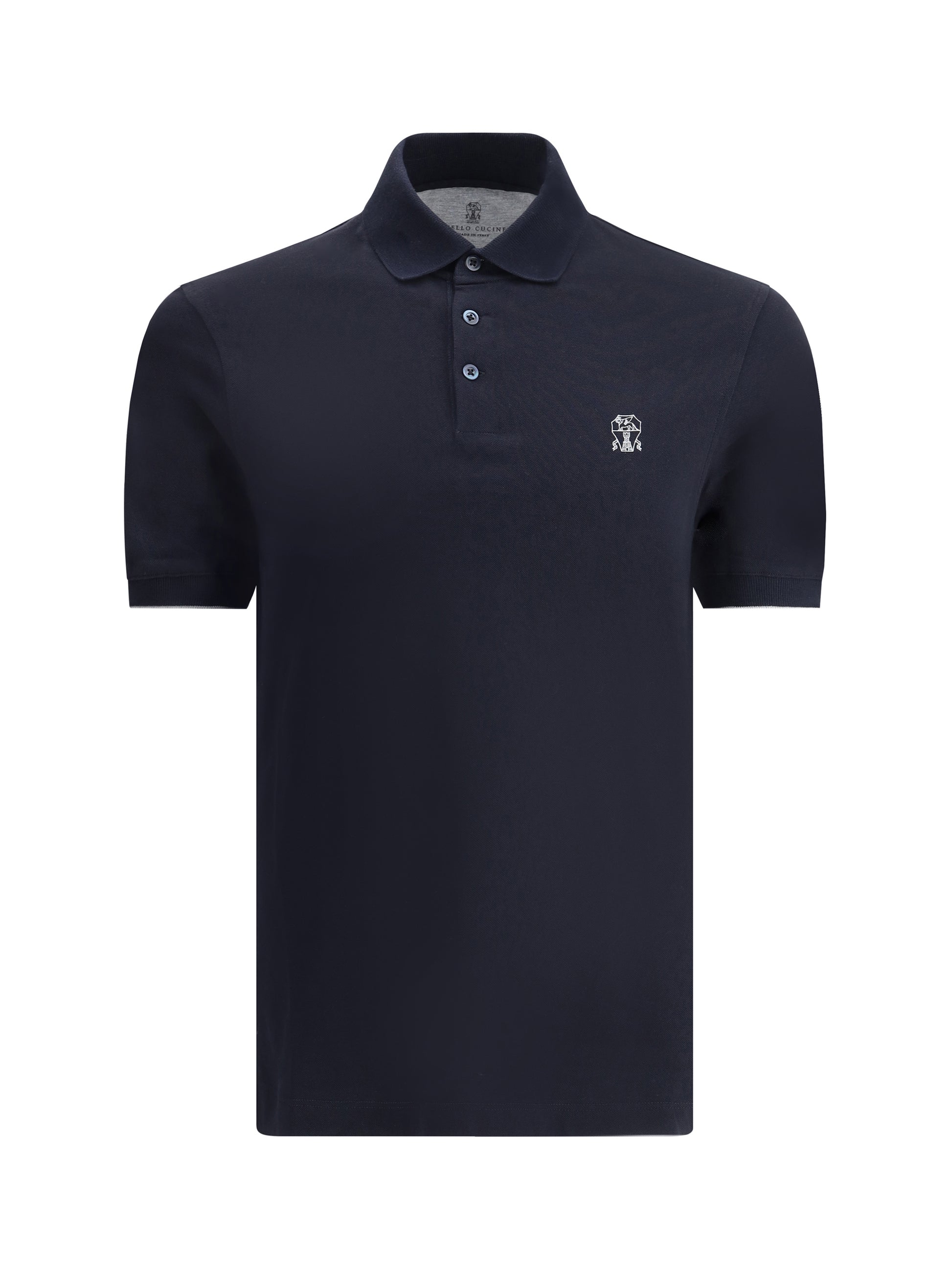 Brunello Cucinelli Men Cotton Polo BRUNELLO CUCINELLI