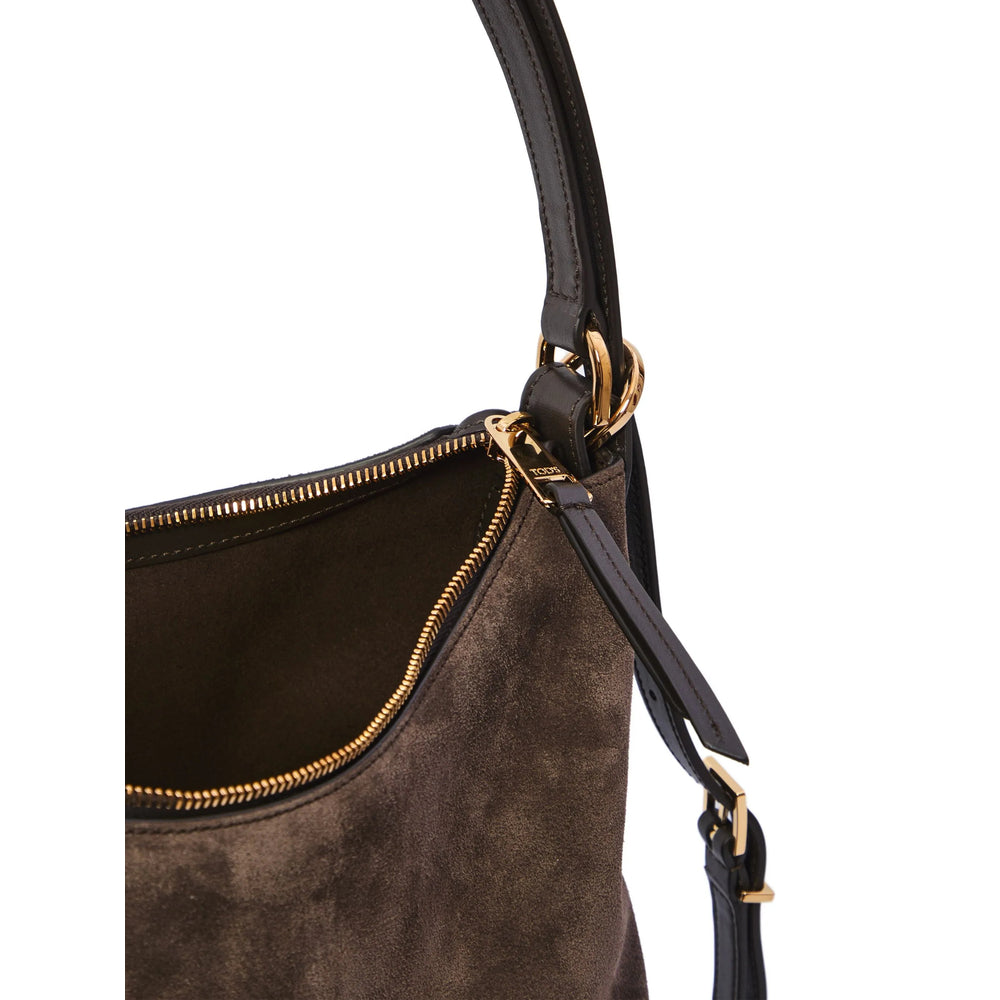 Tod's Brown Shoulder Bags Women TOD'S