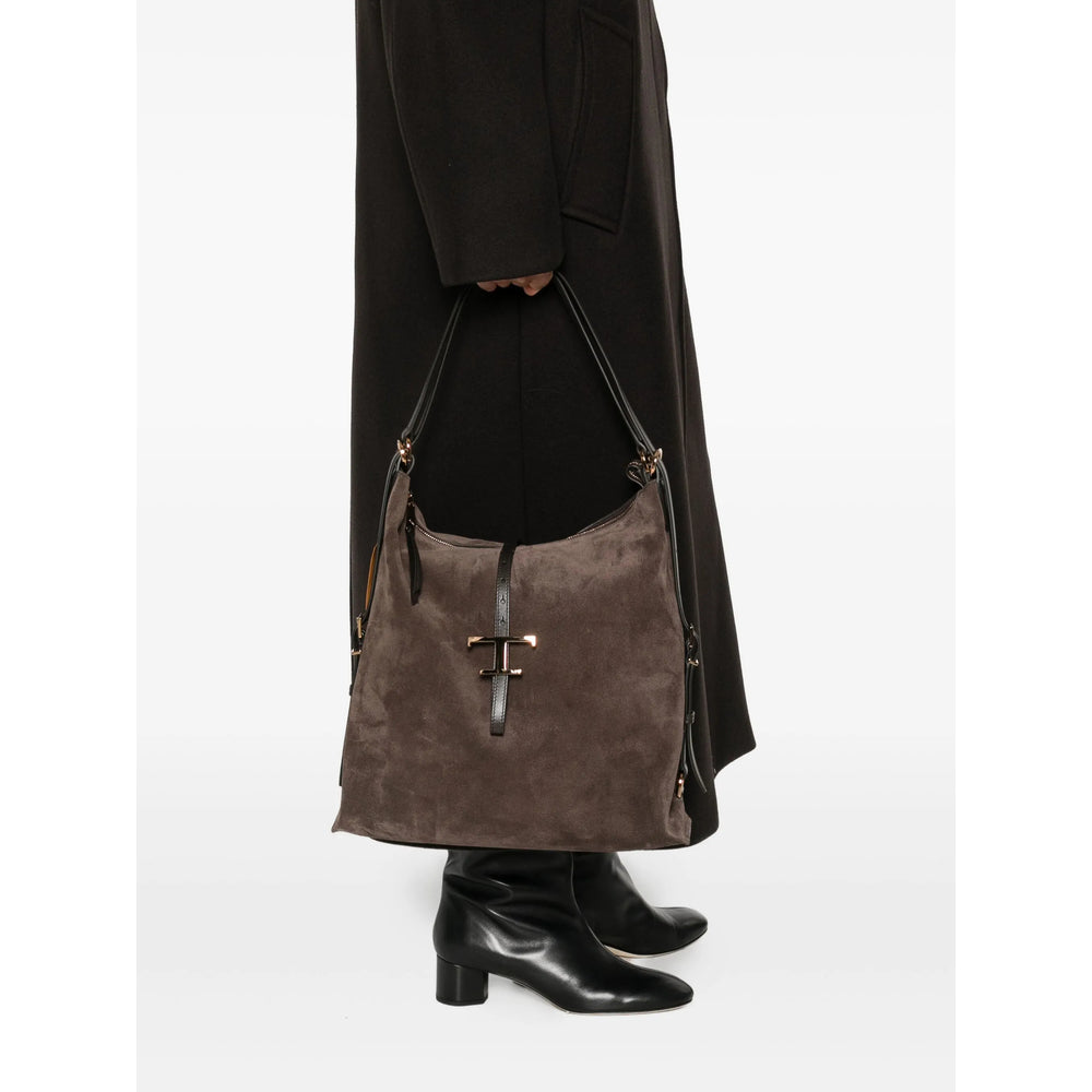 Tod's Brown Tote Bags Women TOD'S