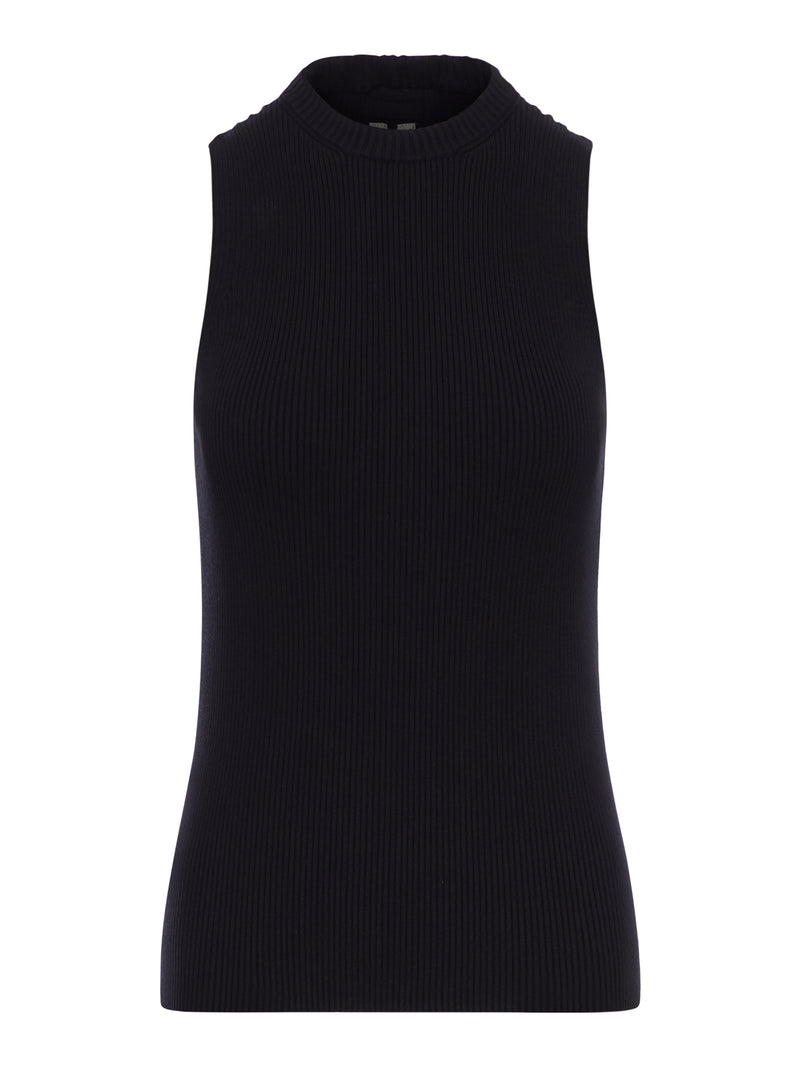 Rick Owens Women Ribbed Sleeveless Top RICK OWENS
