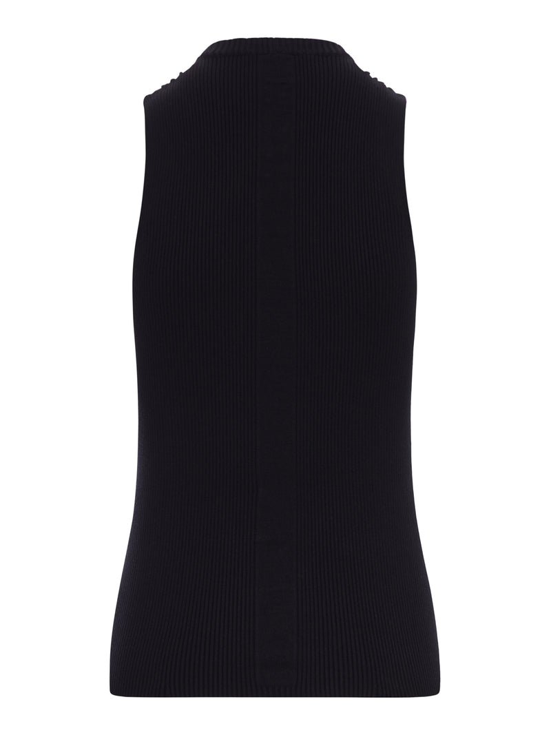 Rick Owens Women Ribbed Sleeveless Top RICK OWENS