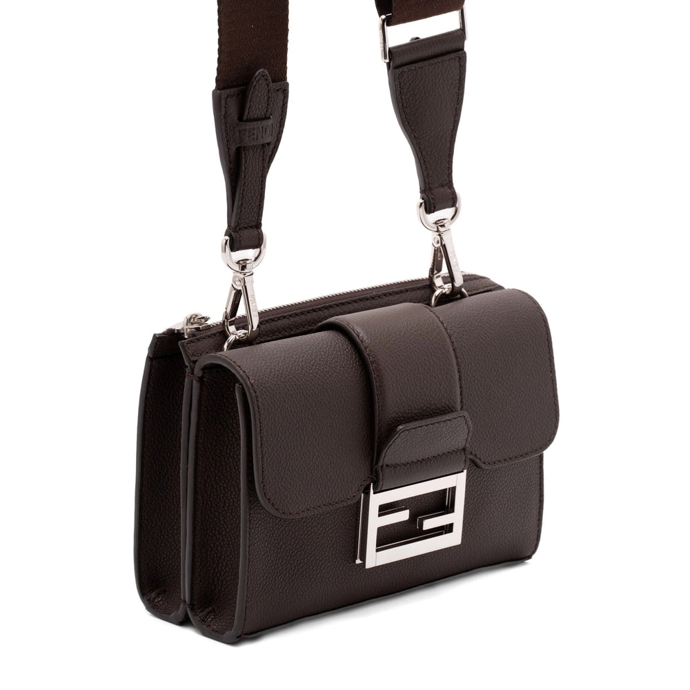 Fendi Brown Messenger Bags Men FENDI