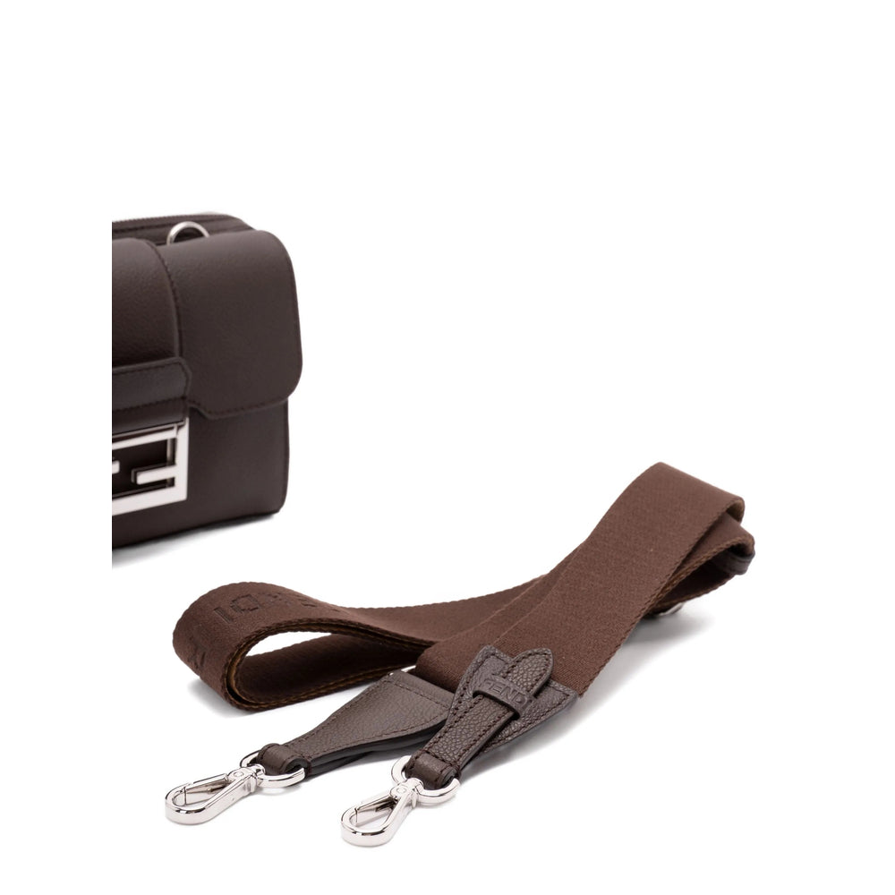 Fendi Brown Messenger Bags Men FENDI