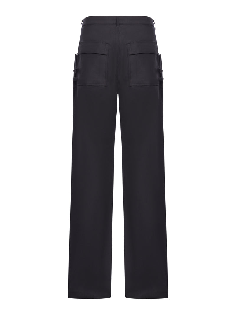 Rick Owens Men Stefan Cotton Blend Cargo Pants RICK OWENS