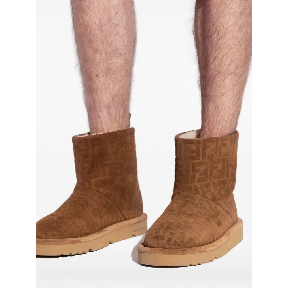 Fendi Brown Trainers Men FENDI