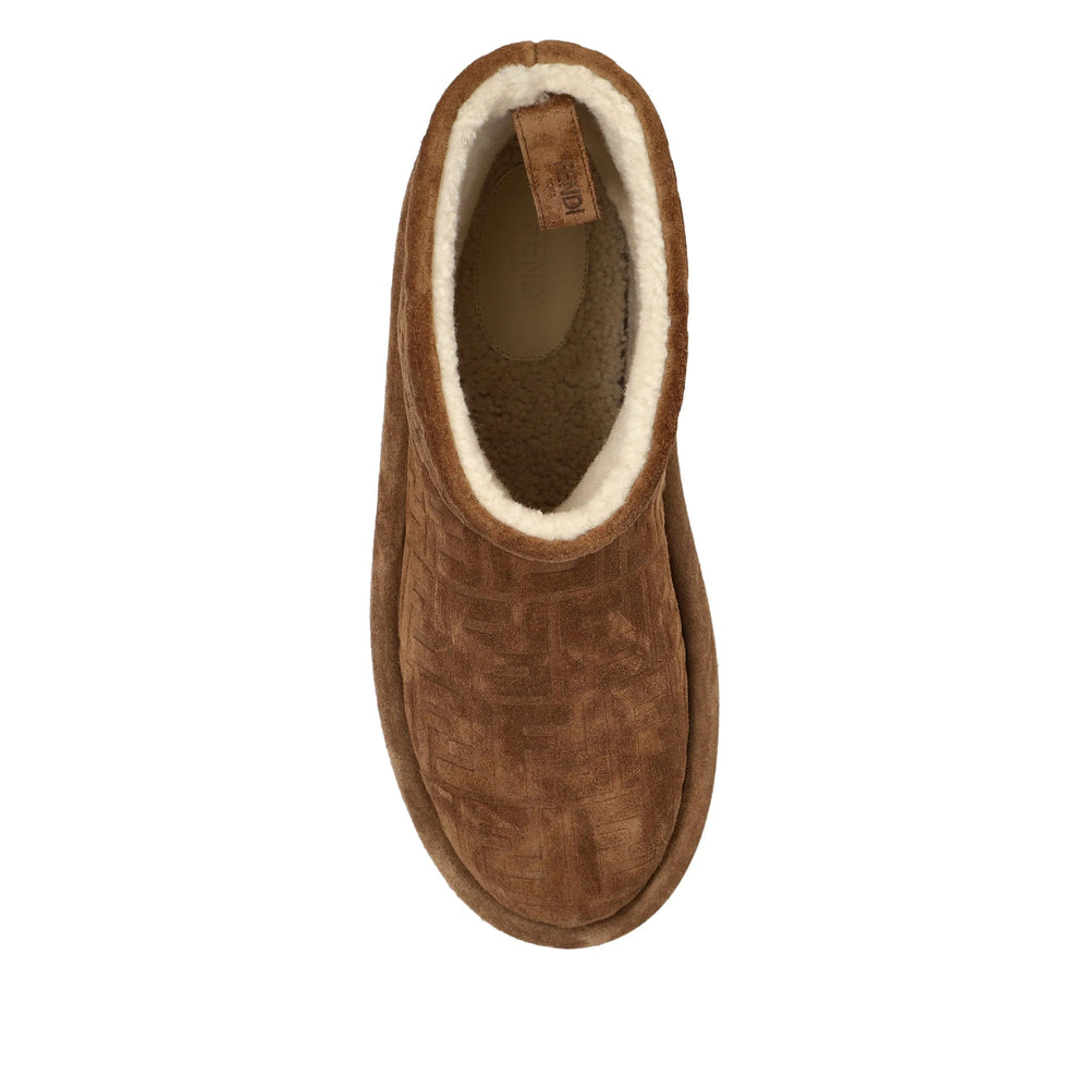 Fendi Brown Trainers Men FENDI