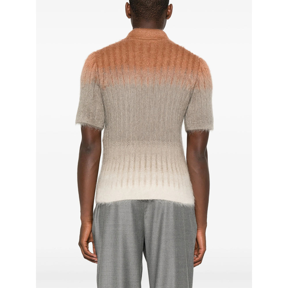 Fendi Men Polo With Mohair Finish FENDI