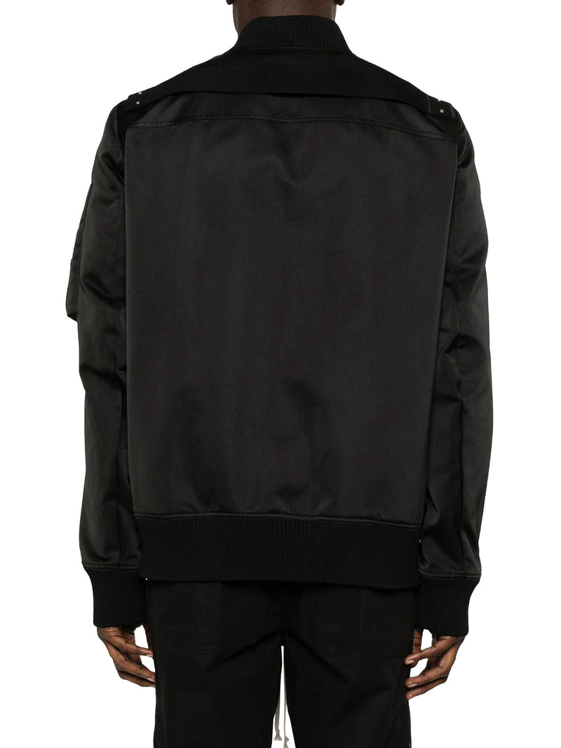 Rick Owens Men Padded Bomber Jacket With Zip RICK OWENS