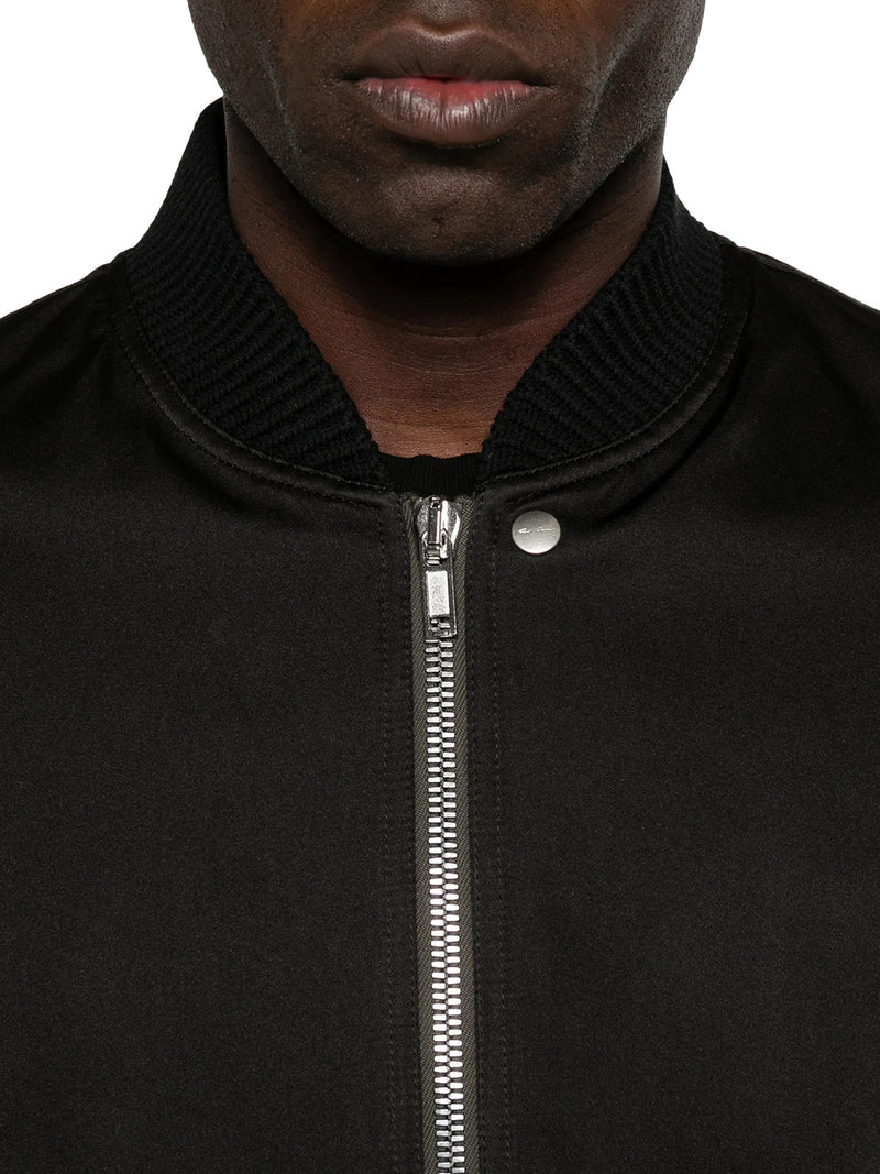 Rick Owens Men Padded Bomber Jacket With Zip RICK OWENS