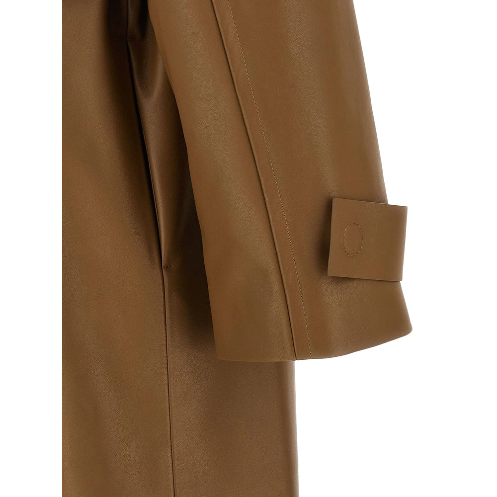 Fendi Brown Coats Women FENDI