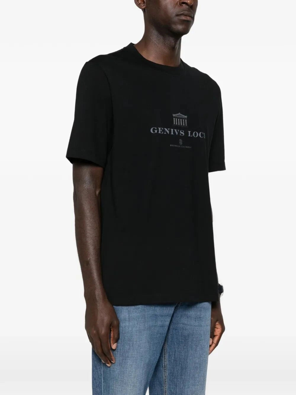Brunello Cucinelli Men Crew-Neck T-Shirt BRUNELLO CUCINELLI