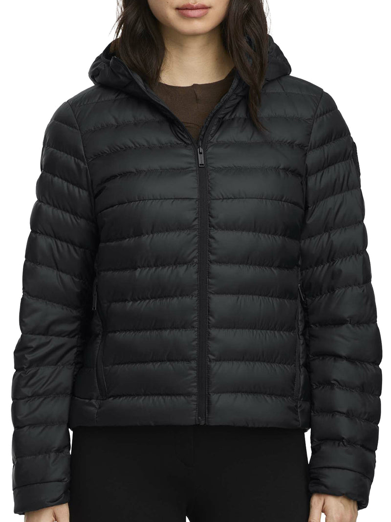 Canada Goose Women Aethera Tonal Label Hooded Jacket CANADA GOOSE