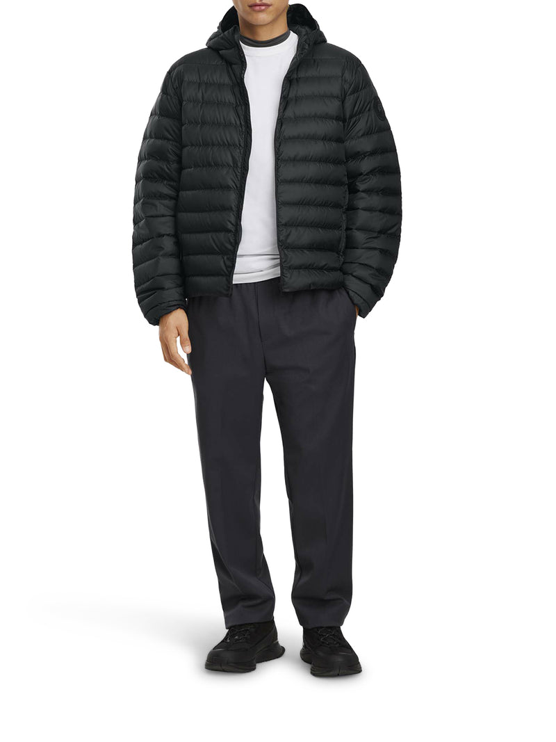 Canada Goose Men Stratus Tonal Label Hooded Jacket CANADA GOOSE