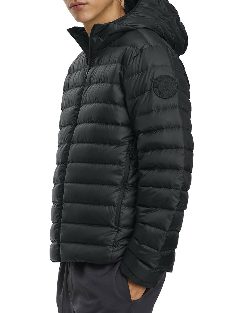Canada Goose Men Stratus Tonal Label Hooded Jacket CANADA GOOSE